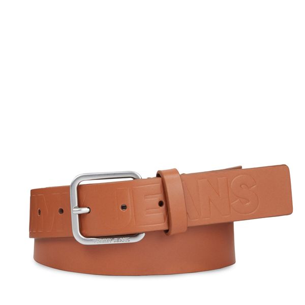 Tommy Jeans Мъжки колан Tommy Jeans Tjm Finley 3.5 AM0AM10904 Кафяв