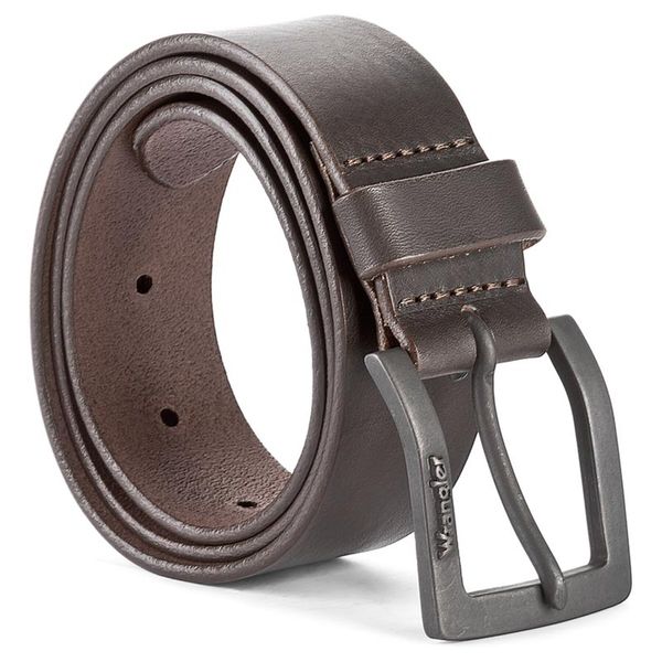 Wrangler Мъжки колан Wrangler Kabel Buckle W00108185 85 Кафяв
