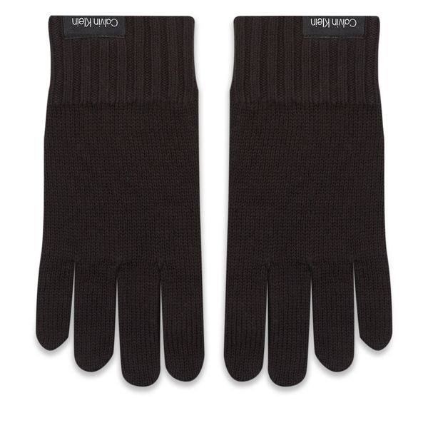 Calvin Klein Мъжки ръкавици Calvin Klein Classic Cotton Rib Gloves K50K511011 Ck Black BAX