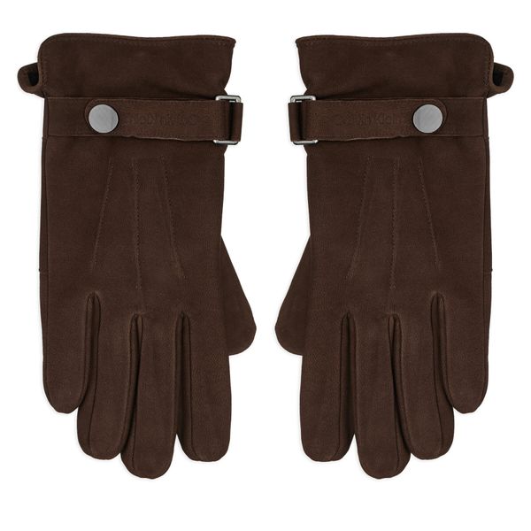 Calvin Klein Мъжки ръкавици Calvin Klein K50K512542 Кафяв