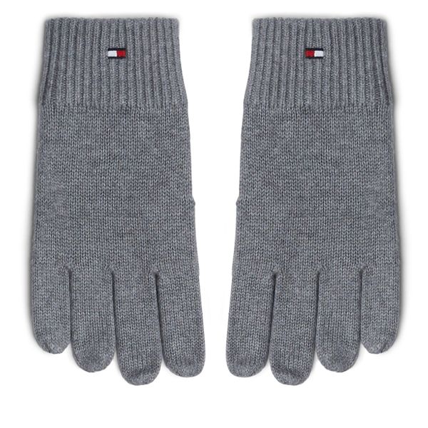 Tommy Hilfiger Мъжки ръкавици Tommy Hilfiger Essentials AM0AM12845 Сив