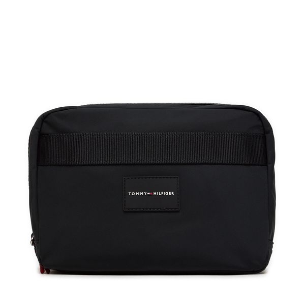 Tommy Hilfiger Несесер Tommy Hilfiger Functional Nylon Washbag AM0AM12597 Черен