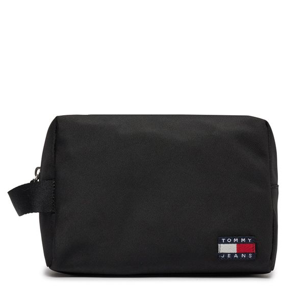 Tommy Hilfiger Несесер Tommy Hilfiger Tjm Ess Daily Nylon Washbag AM0AM12079 Black BDS