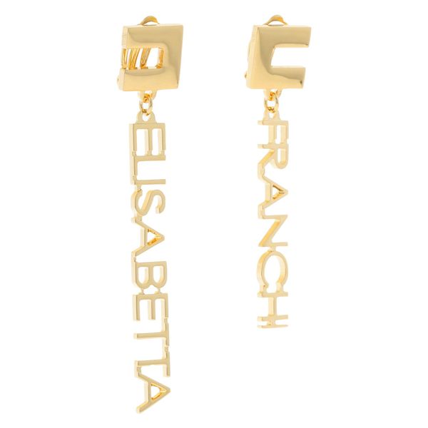 Elisabetta Franchi Обеци с клипс Elisabetta Franchi OR-55K-42E2-V210 Oro Giallo U95
