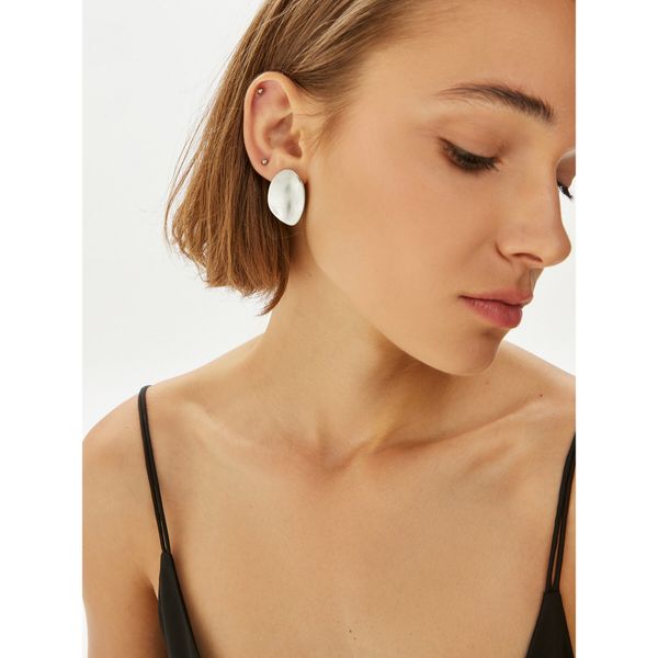 Calvin Klein Обици Calvin Klein 35000620 Сребрист