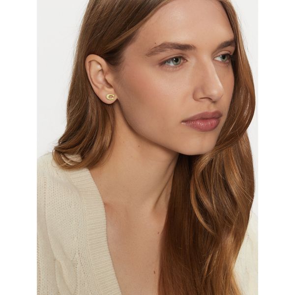 Coach Обици Coach 37506222 Златист