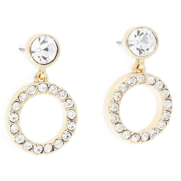 Coach Обици Coach Halo Pve Drp Std C9325 Gold/Clear