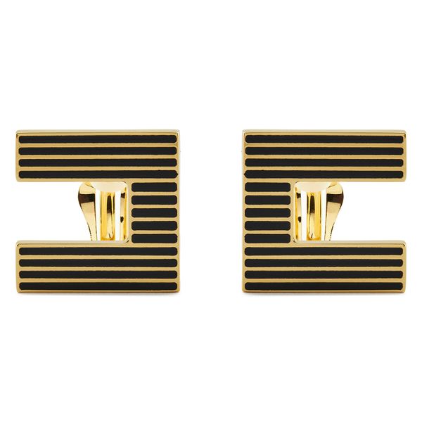 Elisabetta Franchi Обици Elisabetta Franchi OR-28K-46E2-V150 Черен