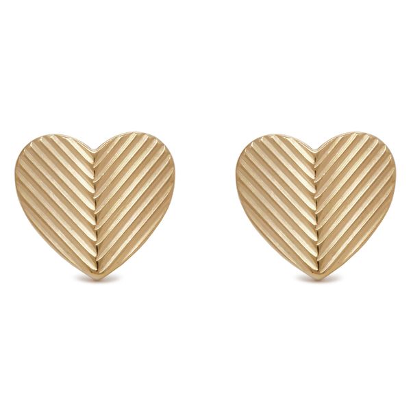 Fossil Обици Fossil JF04654710 Златист