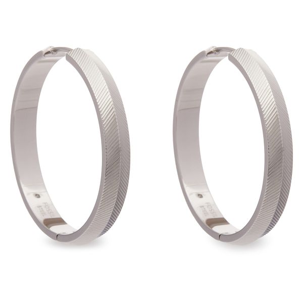 Fossil Обици Fossil JF04668040 Сребрист