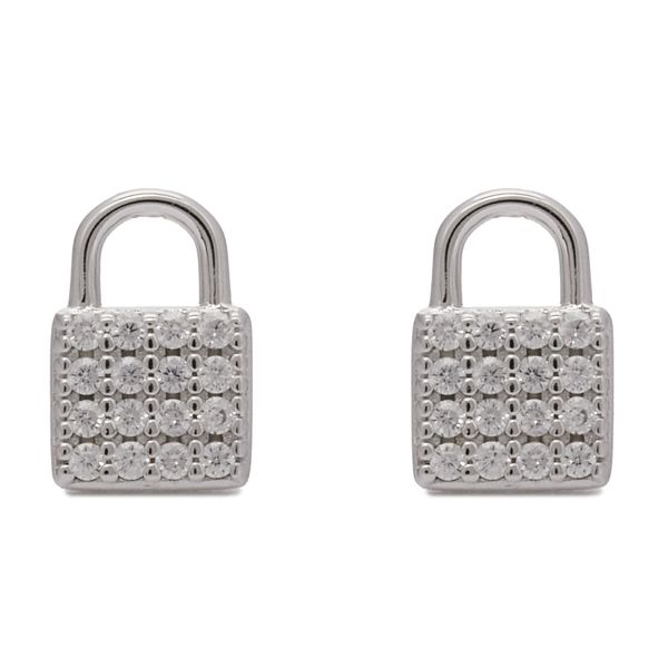 Fossil Обици Fossil JFS00626040 Сребрист