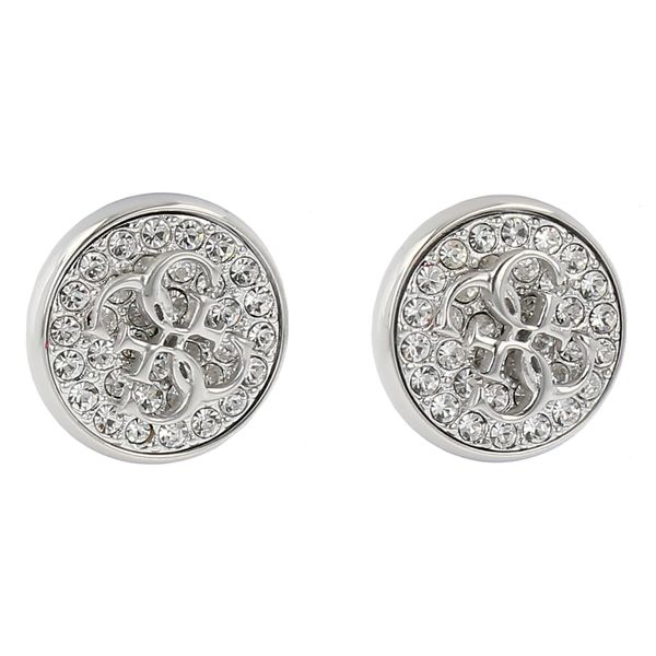 Guess Обици Guess Dreaming Guess JUBE03 129JW Сребърно родиево покритие