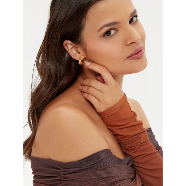 Guess Обици Guess JSBE04 410JW Златист