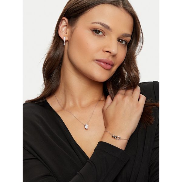 Guess Обици Guess JSBE04 510JW Сребрист