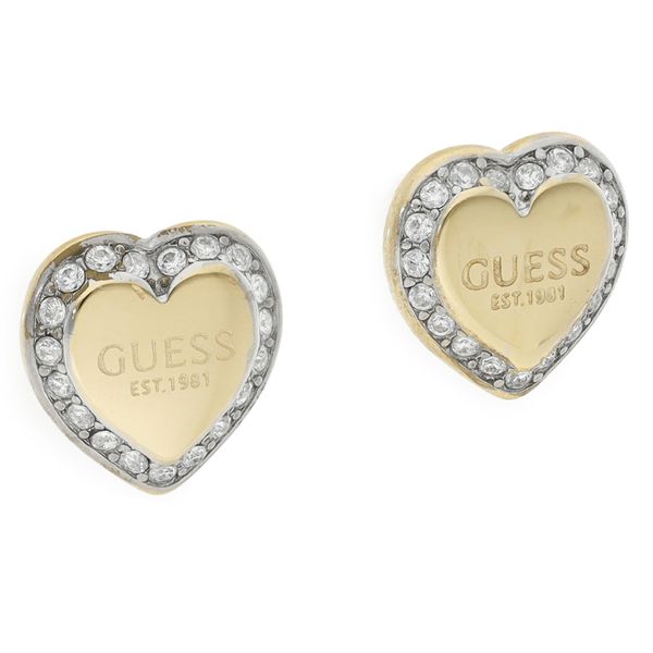 Guess Обици Guess JUBE01 427JW Златист