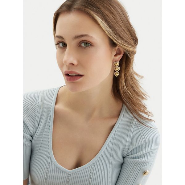 Guess Обици Guess JUBE05 013JW Златист