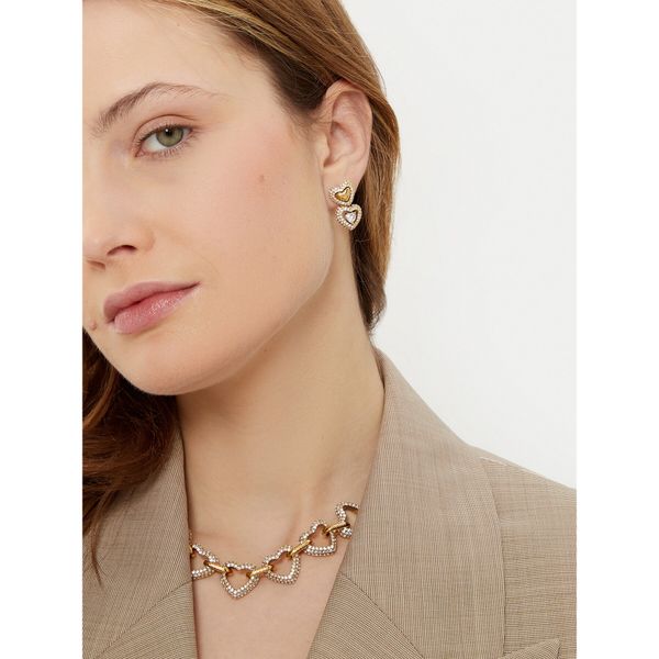 Guess Обици Guess JUBE05 025JW Златист