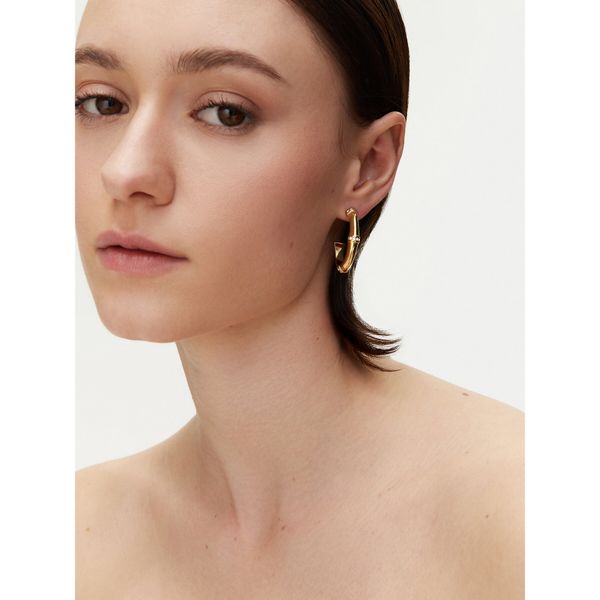 Guess Обици Guess JUBE05 160JW Златист