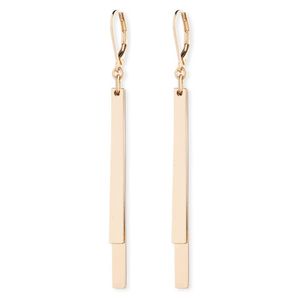 LAUREN RALPH LAUREN Обици LAUREN RALPH LAUREN Pe Linear 14G00885 Златист