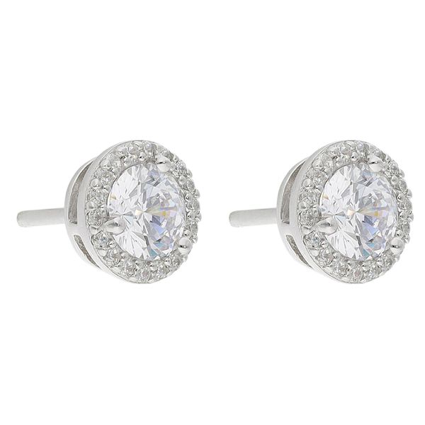 Michael Kors Обици Michael Kors Stud Earrings MKC1035AN040 Сребрист