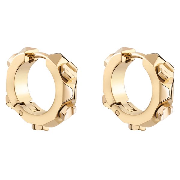 PHILIPP PLEIN Обици PHILIPP PLEIN The Plein Cuff PJ1EA22EU Златист