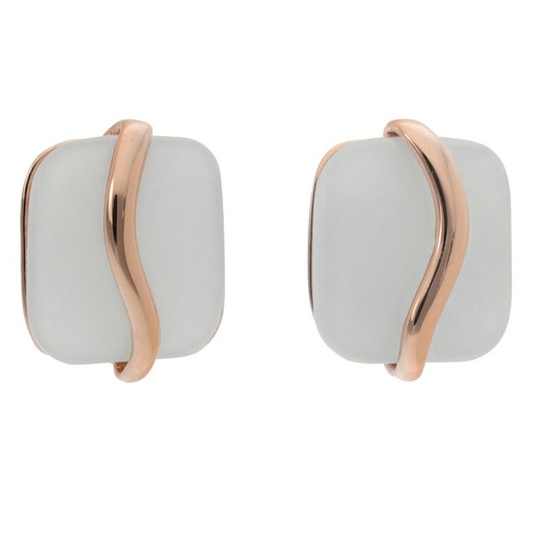 Skagen Обици Skagen SKJ1817791 White/Rose Gold