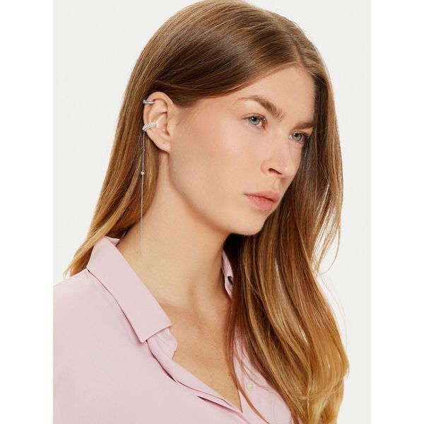 Tory Burch Обици Tory Burch 161055 Сребрист