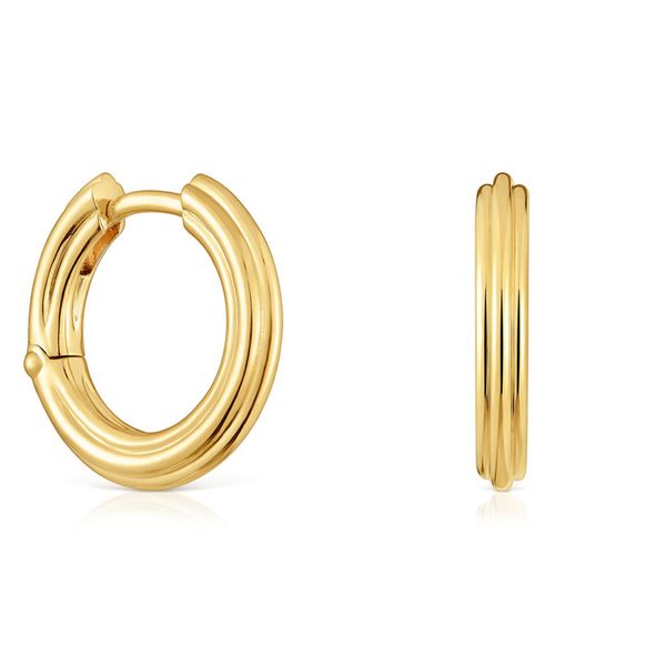 TOUS Обици TOUS 1004243500 Златист