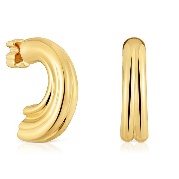 TOUS Обици TOUS 1004256600 Златист