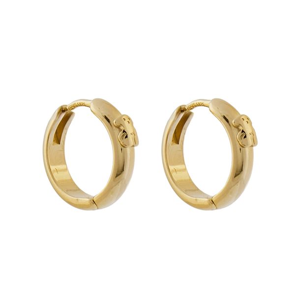 TOUS Обици TOUS Basicos 1003912000 Златист