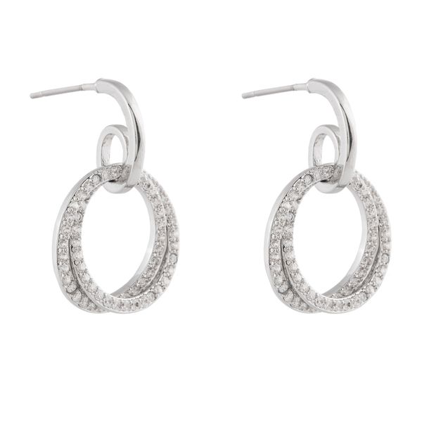 U.S. Polo Assn. Обици U.S. Polo Assn. USPJ558EA Сребрист