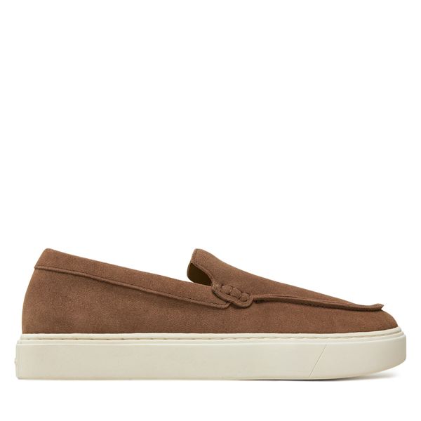 Calvin Klein Обувки Calvin Klein Moccasin Suede HM0HM01794 Кафяв