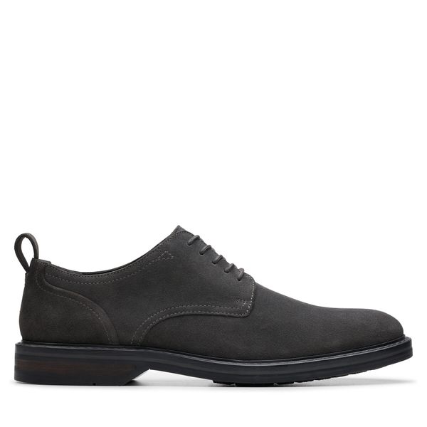 Clarks Обувки Clarks Aldwin Lace 26178427 Сив