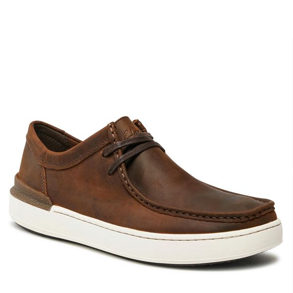 Clarks Обувки Clarks Court Lite Wally 261709317 Beeswax Leather