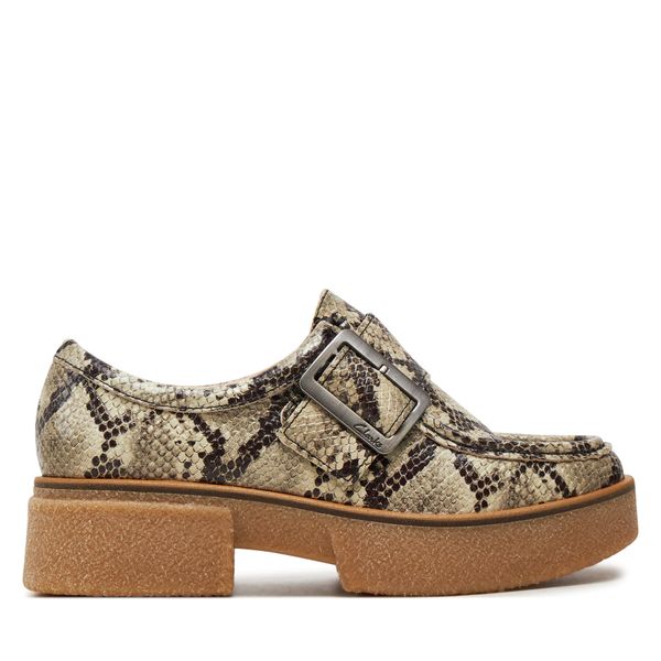 Clarks Обувки Clarks Linoso Monk 26178680 Сив