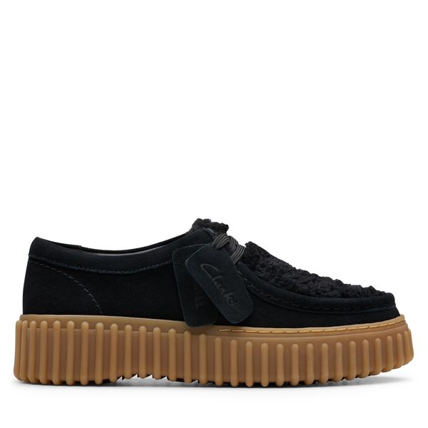 Clarks Обувки Clarks Torhill Bee 26179110 Черен