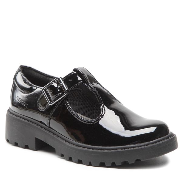 Geox Обувки Geox J Casey G. E J8420E 000HH C9999 M Черен