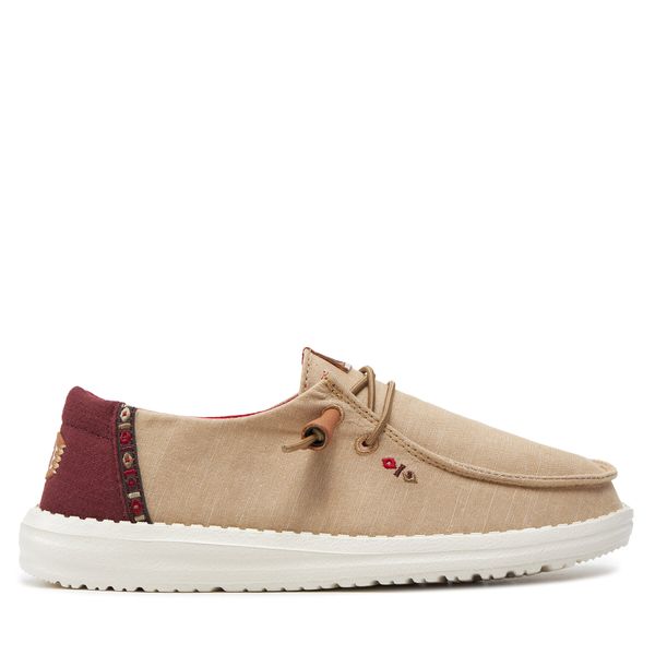 Hey Dude Обувки Hey Dude Wendy Chambray Boho 40729-255 Бежов