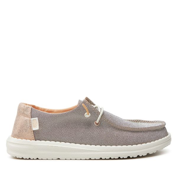 Hey Dude Обувки Hey Dude WENDY METALLIC SPARKLE Розово злато