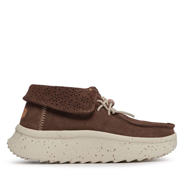 Hey Dude Обувки Hey Dude Wendy Peak Fold Boot Suede 40256-204 Кафяв