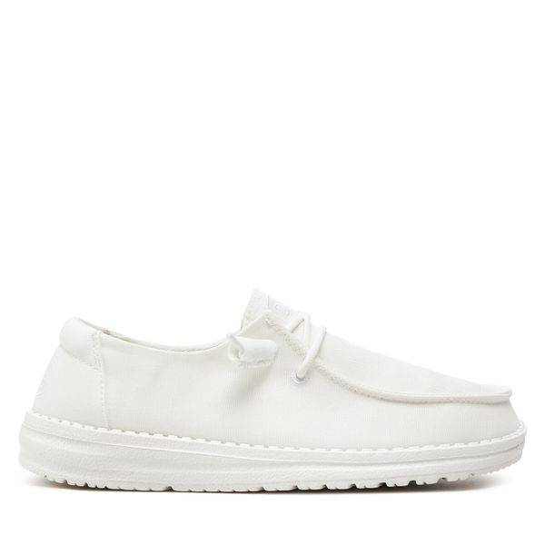 Hey Dude Обувки Hey Dude Wendy Slub Canvas 40063-100 Бял