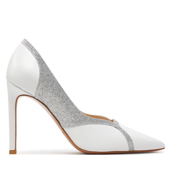 Baldowski Обувки на ток Baldowski D03207-1451-001 Бял