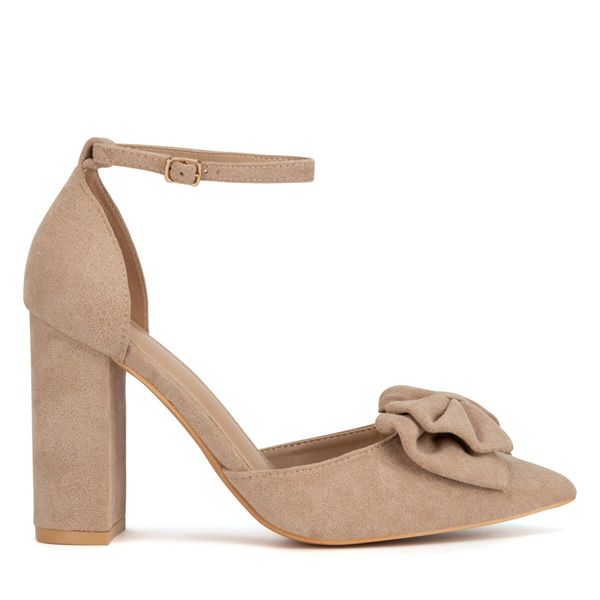 DeeZee Обувки на ток DeeZee WS1001-01 Бежов