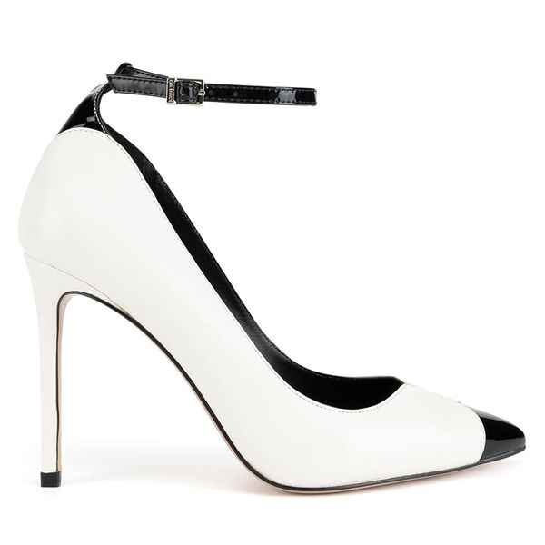 Eva Minge Обувки на ток Eva Minge OLIVIA-V-375-121-1 Бял