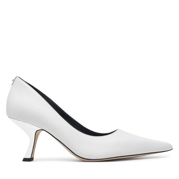 MICHAEL Michael Kors Обувки на ток MICHAEL Michael Kors Luna Mid Pump 40F4LUMP3L Бял