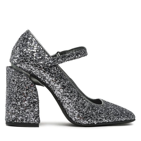 PINKO Обувки на ток Pinko Claudie Mary Jane PE 23 BLKS1 100862 A0O4 Сив