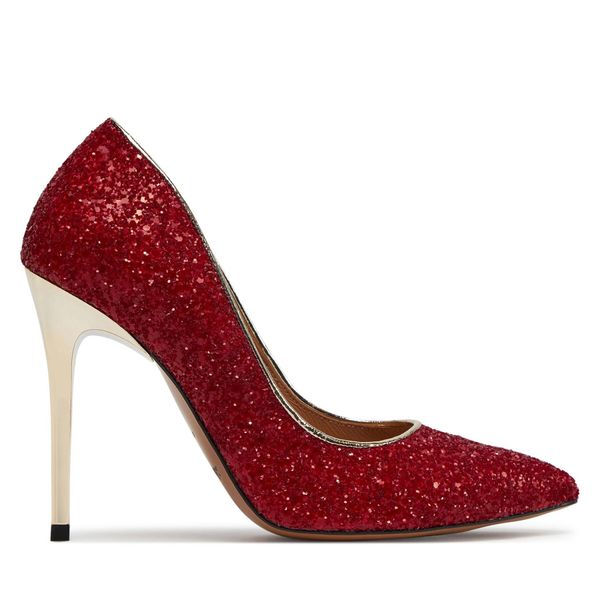 R.Polański Обувки на ток R.Polański 1543 Червен