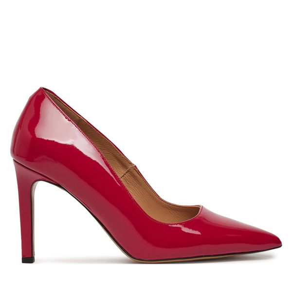 R.Polański Обувки на ток R.Polański 1809 Червен