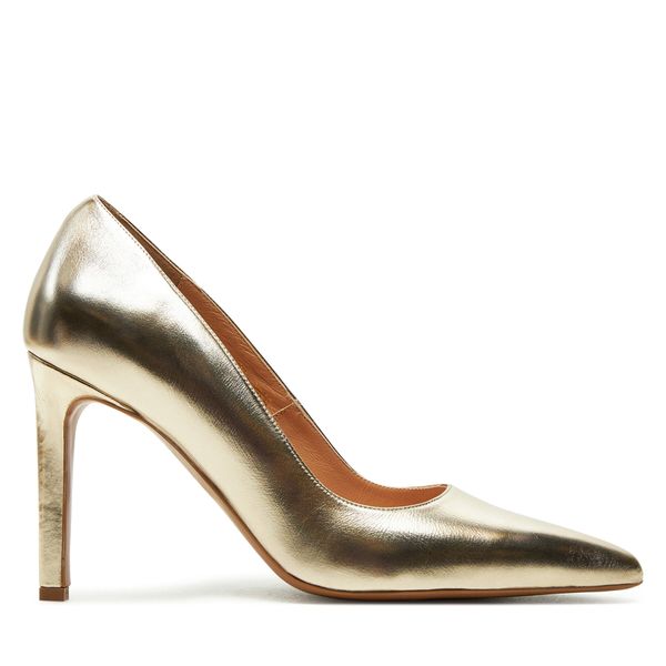 R.Polański Обувки на ток R.Polański 1809 Златист