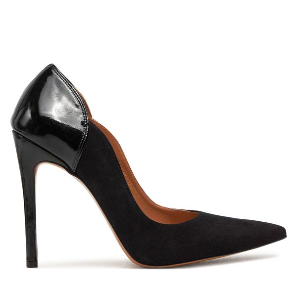 R.Polański Обувки на ток R.Polański 1850 Черен